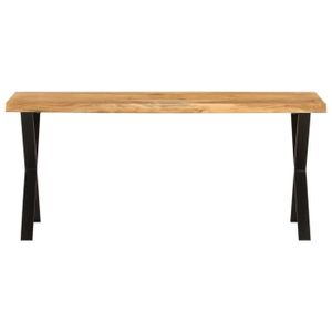 BANC Qqmora Banc avec bord vivant 105 cm bois d'acacia 