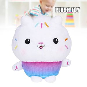 Peluche Chat Bleu Interactif 25 Cm - Doudou Magique, Jouet Maison De Poupée, Cadeau Enfant Et Fan