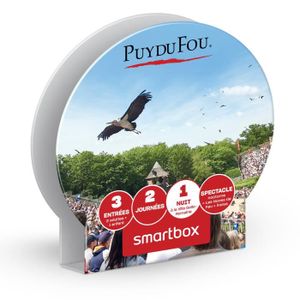 COFFRET SÉJOUR SMARTBOX - Puy du Fou® – Séjour famille 2 jours / 