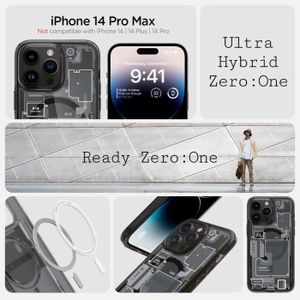 COQUE - BUMPER Coque iPhone 14 Pro Max Spigen Ultra Hybrid Magfit