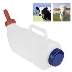 BIBERON  VGEBY Biberon de veaux Bouteille de lait de veau, outil d'alimentation pour veaux, plastique détachable non animalerie soin
