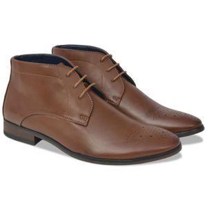 bottines homme lacets