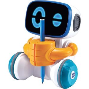 JEU DE COLORIAGE - DESSIN - POCHOIR Robot Artiste Croki - VTECH - Jouet électronique éducatif - Dessin et codage