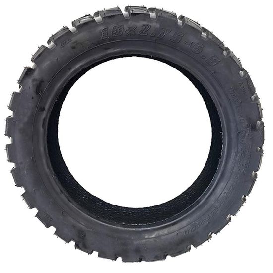 Pneu Tubeless 10x2.70-6.5 Happysnow - Pour Scooter Et Trottinette électrique (22.5cm Environ)
