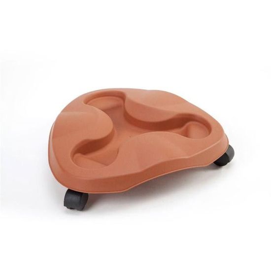 Geli Thermo Plastic Nora Soucoupe Pour Pot De Fleurs Carré En