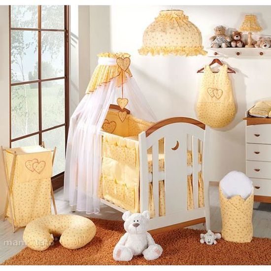 Parure Bebe Fille 14 Pieces Jaune 60x1cm Cdiscount Puericulture Eveil Bebe