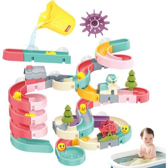 Jouet De Bain Montessori Toboggan De Canard - Plaisir Et Éveil Pour Le Tout Petits