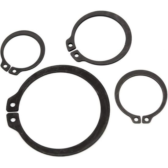 Kit De 120 Anneaux De Retenue (circlips) En Acier Inoxydable 304 - Tailles De 1.5 Mm à 10 Mm - Boîte De Rangement Pratique - 9