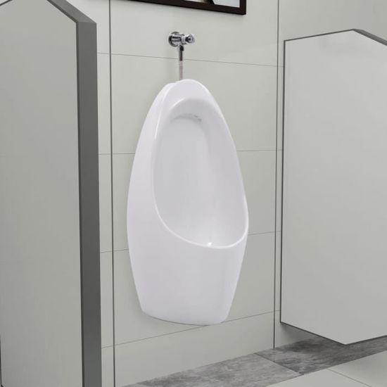 hôtel public salle de bains en céramique mur monté urinoir wc pour hommes  urinoir avec lavabo évier automatique capteur robinet