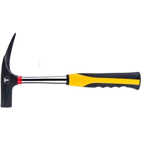 E3-23LP - Marteau Manche Long De Géologie à Pointe Et Plat