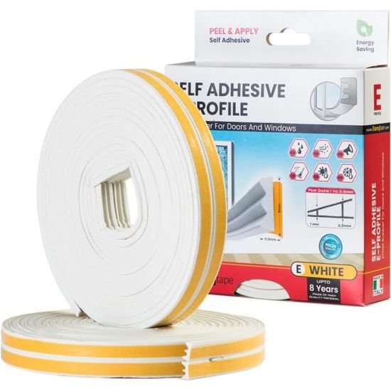 Ruban D'étanchéité Butyle Double Face - 50 Mm X 1 Mm X 10 M Pour Joints étanches