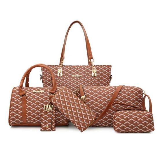 Sac Bandoulière En Paille Tressée - Fourre-tout Marron - Fermeture Zippée - Neuf
