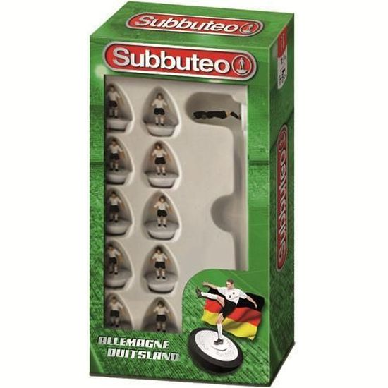 Jeu de football ancien Subbuteo équipe maillot Rouge et Blanc à rayures