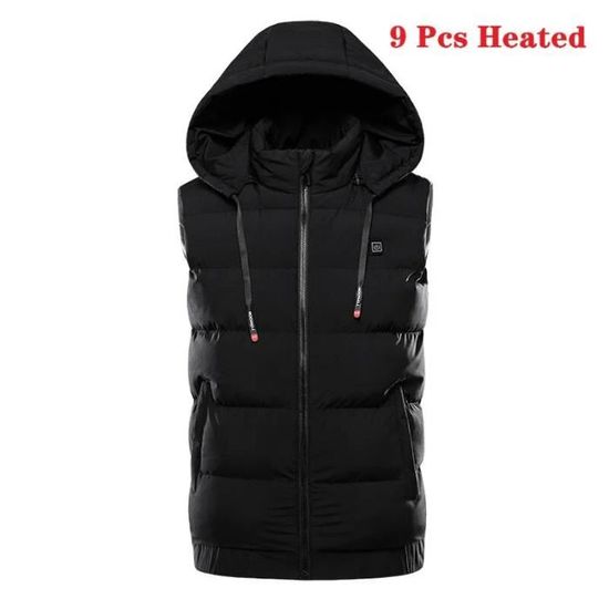 Wyongtao Veste Chauffante Homme Usb,Gilet Chauffant Homme