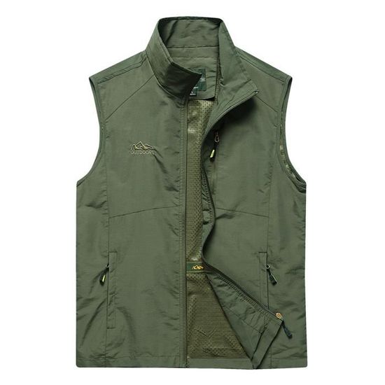 Gilet De Pêche Browning Homme - Résille Vert/noir/marron - Taille 2XL