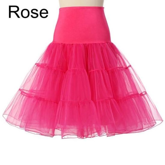 Jupon pour Robe Vintage Rose