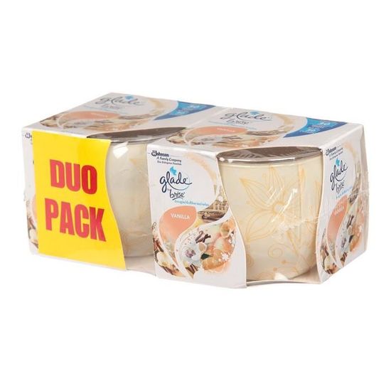 Recharge De Désodorisant Automatique Glade Parfum Vanille - 2 Boîtes De 4 X 540 Ml (8 Recharges Au Total)