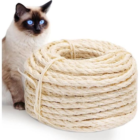 Corde De Sisal Pour Arbre à Chat - Remplacement Pour Griffoir