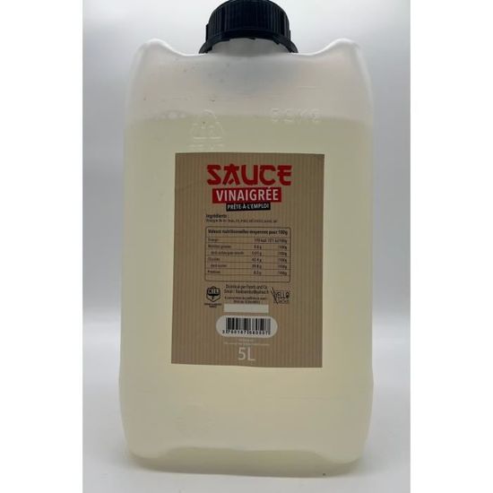 Sauce vinaigre de riz, Yello sushi, 5 LITRES Cdiscount Au quotidien