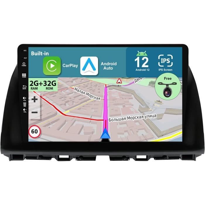 BXLIYER Android 12 IPS Autoradio pour Mazda CX-5 (2013-2016) - 2G+32G ...