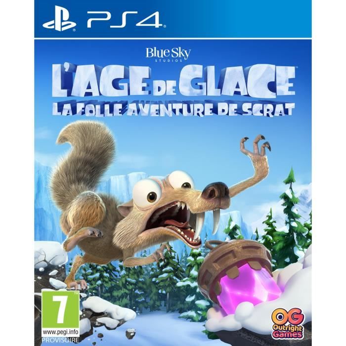 'age De Glace : La Folle Aventure De Scrat Ps4 - vue 2