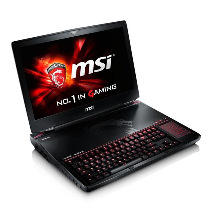 MSI PC Portable Gamer GT80S 6QE(Titan SLI)059FR Prix pas cher Cdiscount