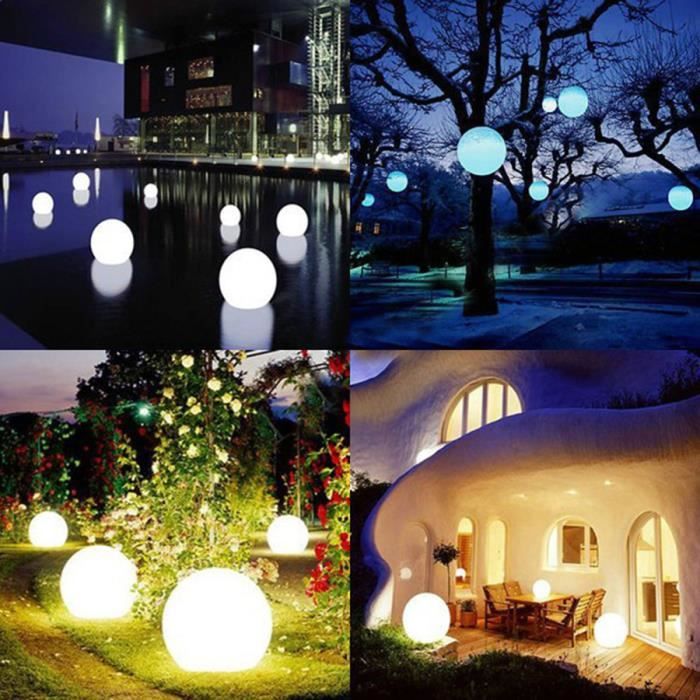 Flatball, lampe led flottante 20cm x 20cm x 20cm rechargeable + Télécommande