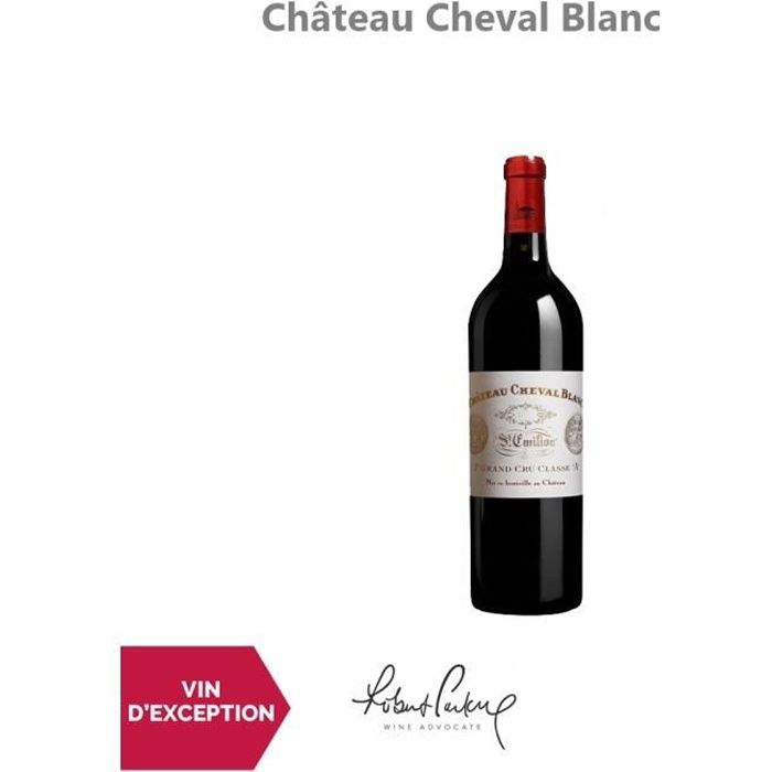 Château Cheval Blanc Saint-Emilion 1er Grand Cru Classé A Rouge 2016 - 75cl - Vin AOC Rouge de Bordeaux - 99-100 J.M. Quarin -