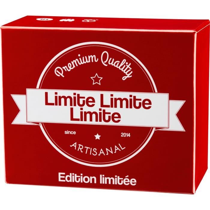 LIMITE LIMITE LIMITE - 25005 - Cette extension de 300 cartes peut être utilisée sans le jeu de base Limite Limite.