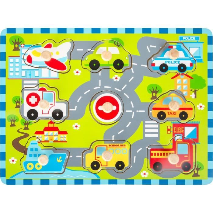 Puzzle à poser -Circulation de ville