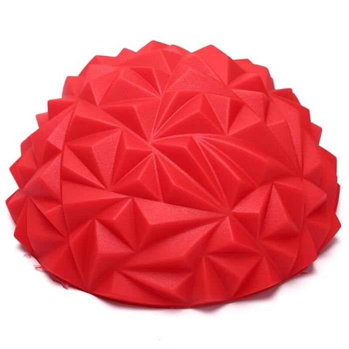 appareil de massage manuel -1 pièces enfants sens formation Yoga demi-boule Cube d'eau motif dia...- Modèle: Rouge - ZOAMFWZDA04406