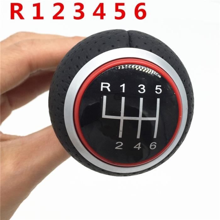 Red R123456 -Levier de changement de vitesse 12mm 5-6, pour Audi A4 B6 B7 B8 A6 S4 8K A5 8T Q5 8R S Line Ibiza 6J Seat Leon Mk1 Pass