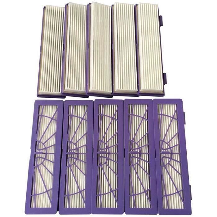 10-pack Hepa Performance Filters for all Neato Botvac Series models 70e 75 80 85 D3 D5 Series Vacuum Cleaner Replacement Hep Fe73510