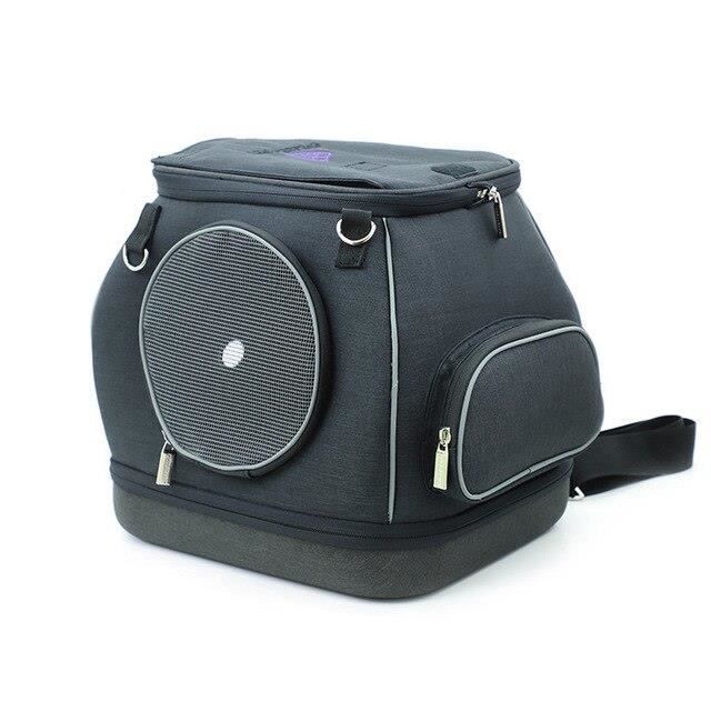 Hoomall sacs de transport pour chats Sac à dos pliable pour animaux domestiques, respirant, Portable, petit sac de voya SN0510