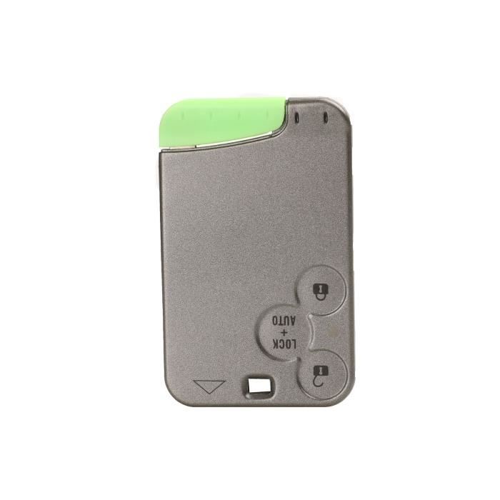 Taille -3 boutons télécommande étui de protection clé coque couverture pour Renault Laguna Espace carte à puce avec lame