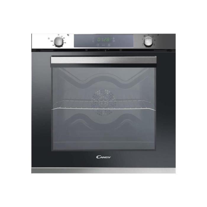 Candy FCXP645X Four intégrable niche largeur : 56 cm profondeur : 56 cm hauteur : 59 cm avec système auto-nettoyant classe A…