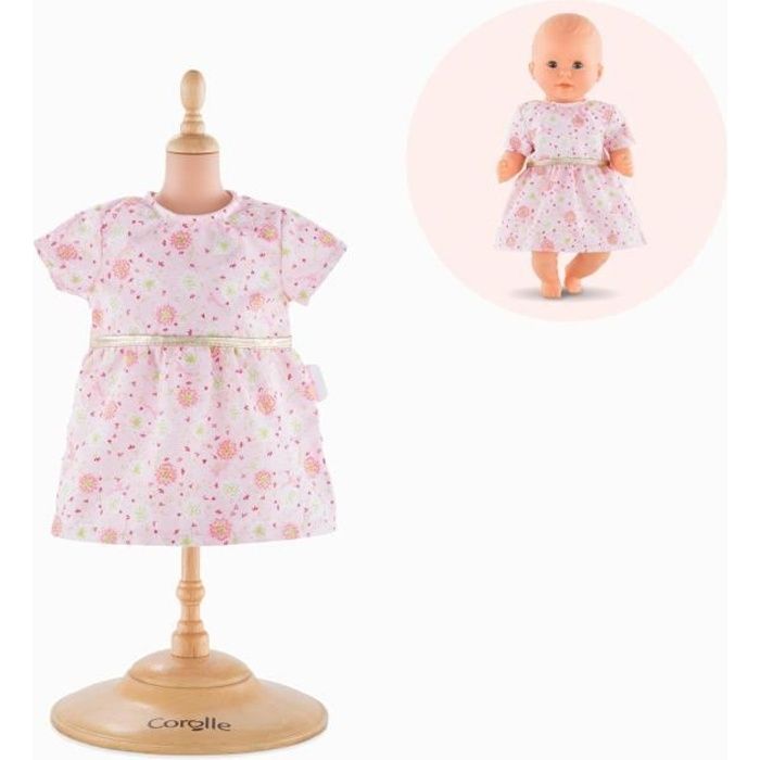 COROLLE Robe Rose Dès 18 Mois