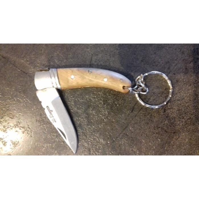Couteau porte clé laguiole bois