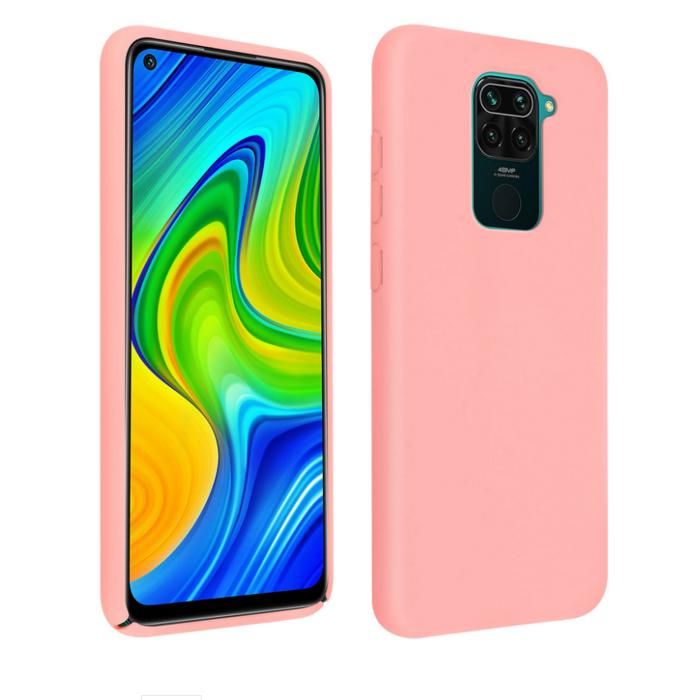 Coque Silicone TPU Couleur Rose Pour Xiaomi Redmi Note 9S / Redmi Note 9 Pro Little Boutik Couleur :