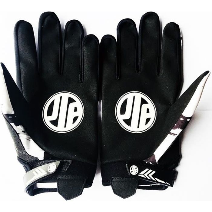 GANTS MOTO CROSS QUAD VTT BMX blanc JLP RACING