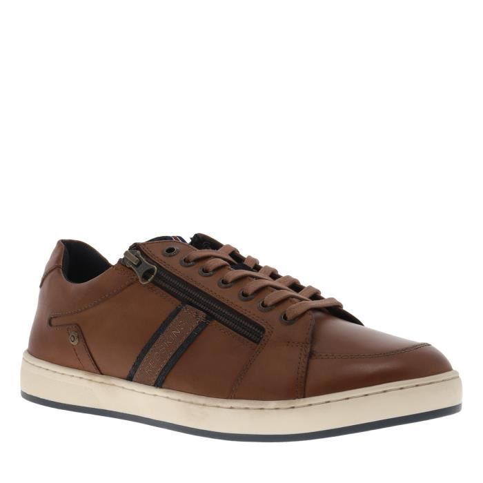 Baskets basses cuir MARIAL