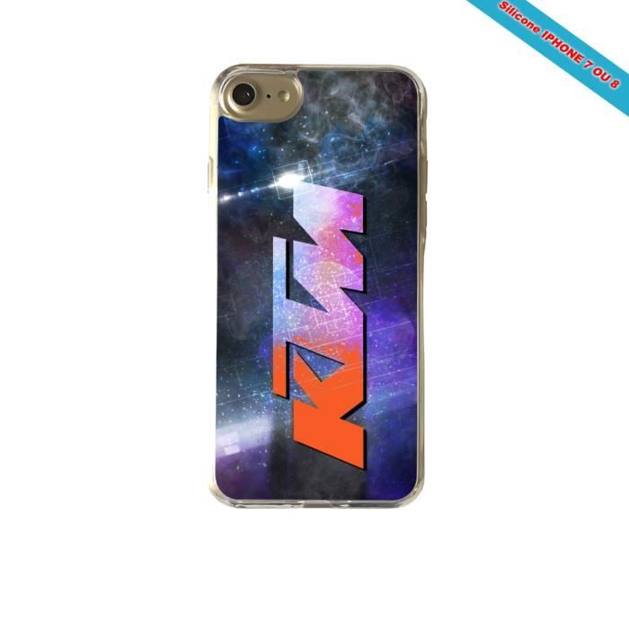 Accessoire Telephone / Coque Telephone - Bumper Telephone / Coque Telephone - Bumper Telephone - Coque silicone Iphone 8 Fan de KTM