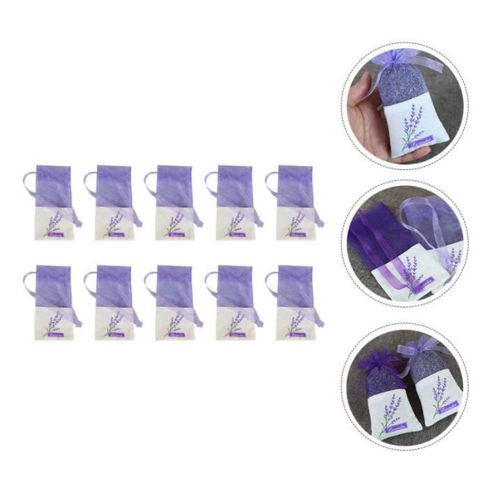 22 Pièces Romantique Parfum Lavande Sachets Vidé Sacs cacahuetes et fruits secs chips et aperitifs