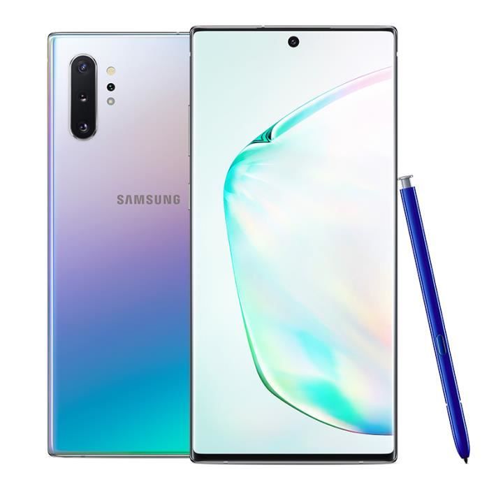 SAMSUNG Galaxy NOTE10+ 256Go - Argent - Smartphone