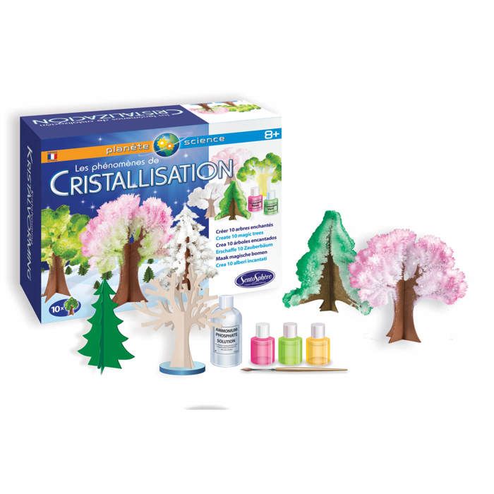 SENTOSPHERE Jeu Les Phénomènes de Cristallisation - Pour Enfant