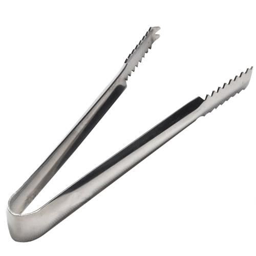 TRIXES Ustensile de cuisine en acier inoxydable Pinces pour glaçons, pain, salade, BBQ et buffet