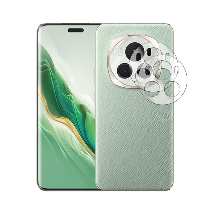 HWeggo Protection Objectif Caméra Arrière Pour IPhone, Film En Verre Trempé 9H Ultra HD,All-in