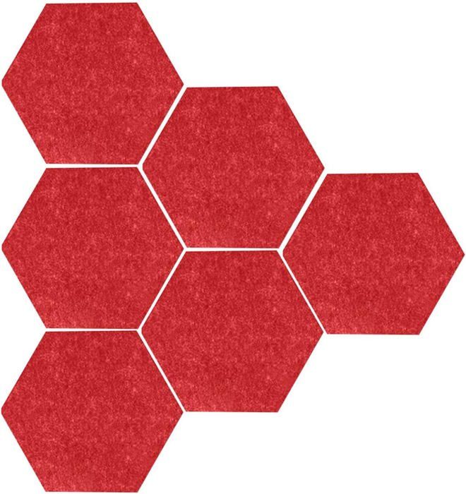 PAPIER POUR TABLEAU - PAPIER POUR PAPERBOARD-Rouge Lot de 6 planches en ...