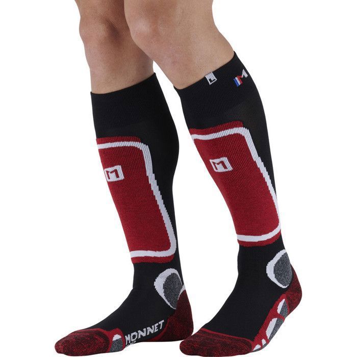 Chaussettes Monnet Backside+ - rouge Chaussettes Monnet Backside+ - rouge