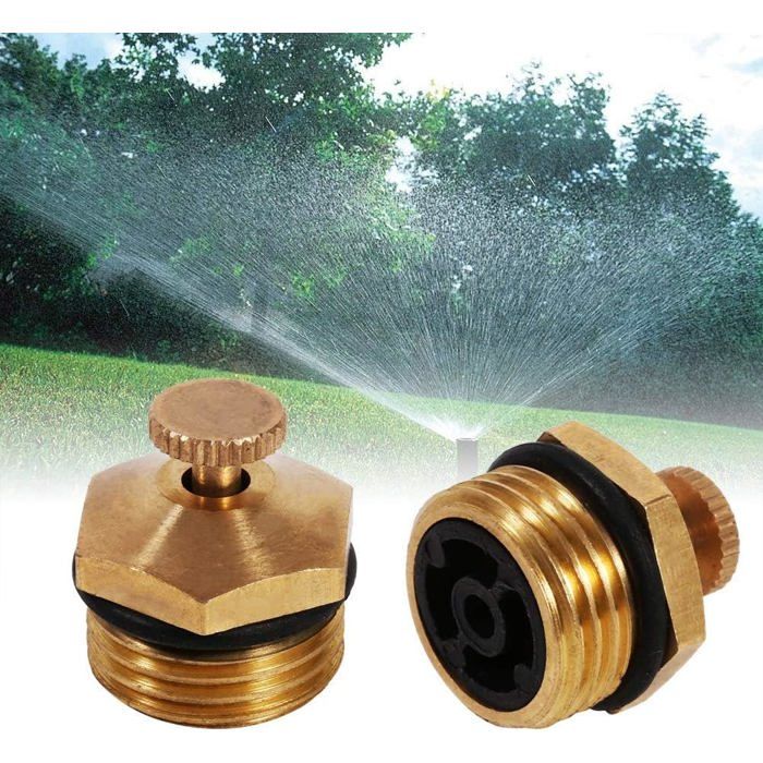 Lot De 10 Buses De Brumisation En Laiton - Diamètre Trou 0,3 Mm - Pour Systèmes Haute Pression (20-100 Kg/cm²) - Anti-goutte